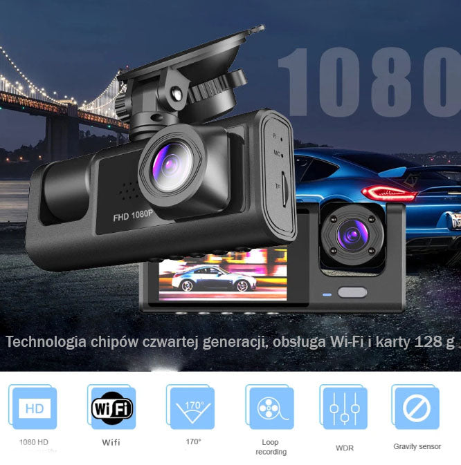 WIDEOREJESTATOR WIFI 1080P